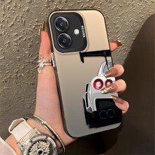 HONTINGA Oppo A3X 4g ile Uyumlu Kılıfı Silikon Kenar Sert Arka Düşüme Önleyici Basitlik Anti Düşme Kamera Korumali Bmw Desen Telefon Kılıfı Kadın ve Erkek Için Uygundur K1-0608