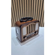 RT-771 Am/fm/sw 3 Band Radyolu Bluetooth Hoparlör - Güneş Paneli Destekli