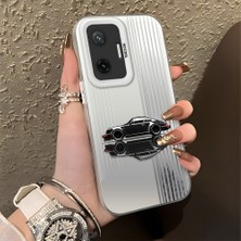 HONTINGA Poco F7 5g ile Uyumlu Kılıfı Silikon Kenar Sert Arka Düşüme Önleyici Basitlik Anti Düşme Kamera Korumali Spor Araba Desen Telefon Kılıfı Kadın ve Erkek Için Uygundur K1-0611