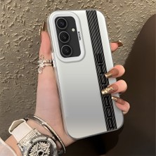 HONTINGA Samsung Galaxy S25 Plus ile Uyumlu Kılıfı Silikon Kenar Sert Arka Düşüme Önleyici Basitlik Anti Düşme Kamera Korumali Mercedes Desen Telefon Kılıfı Kadın ve Erkek Için Uygundur K1-0607