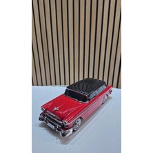RT-1952 Kırmızı (Red) Arabalı Bluetooth Fm-Usb-Tf-Aux Şarjlı Nostaljik Radyo