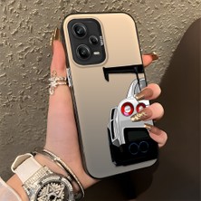 HONTINGA Redmi Note 12 Pro 5g ile Uyumlu Kılıfı Silikon Kenar Sert Arka Düşüme Önleyici Basitlik Anti Düşme Kamera Korumali Bmw Desen Telefon Kılıfı Kadın ve Erkek Için Uygundur K1-0608