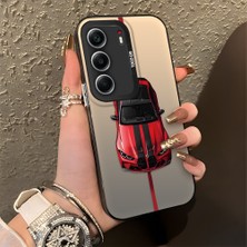 HONTINGA Tecno Camon 40 ile Uyumlu Kılıfı Silikon Kenar Sert Arka Düşüme Önleyici Basitlik Anti Düşme Kamera Korumali Bmw Desen Telefon Kılıfı Kadın ve Erkek Için Uygundur K1-0717