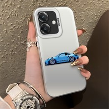 HONTINGA Oppo A3X 5g ile Uyumlu Kılıfı Silikon Kenar Sert Arka Düşüme Önleyici Basitlik Anti Düşme Kamera Korumali Bmw Desen Telefon Kılıfı Kadın ve Erkek Için Uygundur K1-0725