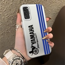 HONTINGA Samsung Galaxy S20 Fe ile Uyumlu Kılıfı Silikon Kenar Sert Arka Düşüme Önleyici Basitlik Anti Düşme Kamera Korumali Bmw Desen Telefon Kılıfı Kadın ve Erkek Için Uygundur K1-0610