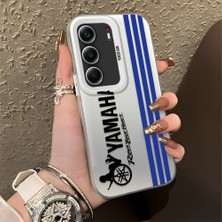 HONTINGA Tecno Camon 40 ile Uyumlu Kılıfı Silikon Kenar Sert Arka Düşüme Önleyici Basitlik Anti Düşme Kamera Korumali Bmw Desen Telefon Kılıfı Kadın ve Erkek Için Uygundur K1-0610