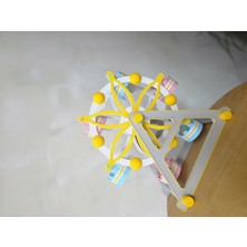 Plywoody Toys and More Renkli Dönme Dolap Oyuncak