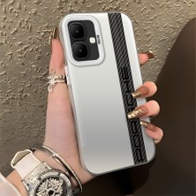 HONTINGA Infinix Smart 10 ile Uyumlu Kılıfı Silikon Kenar Sert Arka Düşüme Önleyici Basitlik Anti Düşme Kamera Korumali Mercedes Desen Telefon Kılıfı Kadın ve Erkek Için Uygundur K1-0607