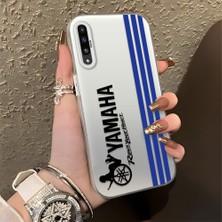 HONTINGA Samsung Galaxy A50S ile Uyumlu Kılıfı Silikon Kenar Sert Arka Düşüme Önleyici Basitlik Anti Düşme Kamera Korumali Bmw Desen Telefon Kılıfı Kadın ve Erkek Için Uygundur K1-0610
