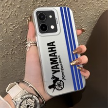 HONTINGA Vivo Y28 ile Uyumlu Kılıfı Silikon Kenar Sert Arka Düşüme Önleyici Basitlik Anti Düşme Kamera Korumali Bmw Desen Telefon Kılıfı Kadın ve Erkek Için Uygundur K1-0610