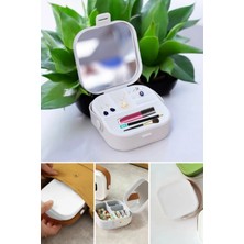 Özgürce Mini Makyaj ve Takı Organizer, Seyahat Için Uygun, Kompakt ve Şık Kutu