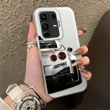 HONTINGA Infinix Note 50 Pro Plus ile Uyumlu Kılıfı Silikon Kenar Sert Arka Düşüme Önleyici Basitlik Anti Düşme Kamera Korumali Bmw Desen Telefon Kılıfı Kadın ve Erkek Için Uygundur K1-0717