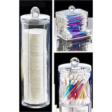 Özgürce Pamukluk ve Makyaj Organizeri 3'lü Set, Şık ve Düzenli Kullanım Sağlar