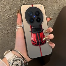 HONTINGA Vivo X200 Pro ile Uyumlu Kılıfı Silikon Kenar Sert Arka Düşüme Önleyici Basitlik Anti Düşme Kamera Korumali Bmw Desen Telefon Kılıfı Kadın ve Erkek Için Uygundur K1-0717