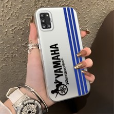 HONTINGA Samsung Galaxy A31 ile Uyumlu Kılıfı Silikon Kenar Sert Arka Düşüme Önleyici Basitlik Anti Düşme Kamera Korumali Bmw Desen Telefon Kılıfı Kadın ve Erkek Için Uygundur K1-0610