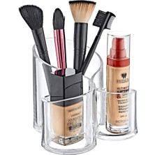 Özgürce Pratik ve Şık 3 Gözlü Makyaj Organizer ile Düzeninizi Sağlayın