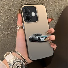 HONTINGA Oppo A5 Pro 5g ile Uyumlu Kılıfı Silikon Kenar Sert Arka Düşüme Önleyici Basitlik Anti Düşme Kamera Korumali Mercedes Desen Telefon Kılıfı Kadın ve Erkek Için Uygundur K1-0716