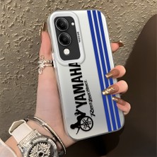 HONTINGA Vivo Y04 ile Uyumlu Kılıfı Silikon Kenar Sert Arka Düşüme Önleyici Basitlik Anti Düşme Kamera Korumali Bmw Desen Telefon Kılıfı Kadın ve Erkek Için Uygundur K1-0610