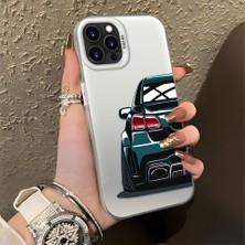 HONTINGA iPhone 13 Pro ile Uyumlu Kılıfı Silikon Kenar Sert Arka Düşüme Önleyici Basitlik Anti Düşme Kamera Korumali Bmw Desen Telefon Kılıfı Kadın ve Erkek Için Uygundur K1-0608