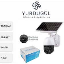 Lineart AV-M06 (4g-Solar) 3mp Sim Kartlı 4g Ptz Kamera