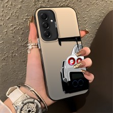 HONTINGA Samsung Galaxy A36 5g ile Uyumlu Kılıfı Silikon Kenar Sert Arka Düşüme Önleyici Basitlik Anti Düşme Kamera Korumali Bmw Desen Telefon Kılıfı Kadın ve Erkek Için Uygundur K1-0608