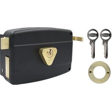 İlk El Grup Yuma YM-600 Kilit Yuma Tirajlı Kilit Oval Karşılıksız Siyah Tkç(Itd)