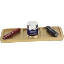 Özgürce Altın Renk Kozmetik ve Makyaj Düzenleyici Organizer, Pratik ve Şık Tasarım