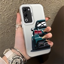 HONTINGA Oppo A5 5g ile Uyumlu Kılıfı Silikon Kenar Sert Arka Düşüme Önleyici Basitlik Anti Düşme Kamera Korumali Bmw Desen Telefon Kılıfı Kadın ve Erkek Için Uygundur K1-0608