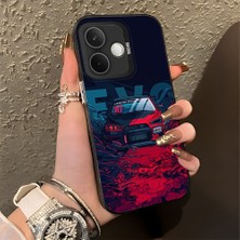 HONTINGA Oppo A5 Pro 5g ile Uyumlu Kılıfı Silikon Kenar Sert Arka Düşüme Önleyici Basitlik Anti Düşme Kamera Korumali Spor Araba Desen Telefon Kılıfı Kadın ve Erkek Için Uygundur K1-0614