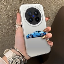 HONTINGA Vivo X200 Pro ile Uyumlu Kılıfı Silikon Kenar Sert Arka Düşüme Önleyici Basitlik Anti Düşme Kamera Korumali Bmw Desen Telefon Kılıfı Kadın ve Erkek Için Uygundur K1-0725