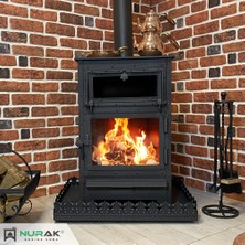 Nur-Ak Soba Fırınlı Lüks Şömine