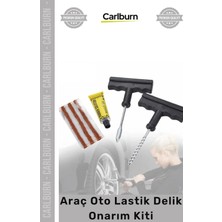 Carlburn #onarımkiti Acil Durum Tubeless Otomobil Motosiklet Hafif Ticari Araç Oto Lastik Delik Onarım Kiti