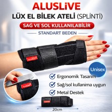 Wholesome ALUSLİVE EL BİLEK ATELİ LÜX ( SPİLİNTİ ) SAĞ VE SOL KULLANILABİLİR STANDART BEDEN