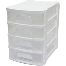 Özgürce Mini Çekmeceli Plastik Organizer, Masa ve Çekmeceli Saklama Çözümü