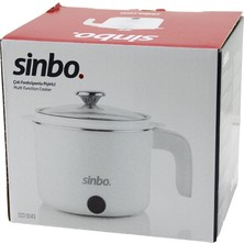 Selfbuysell Elektrikli Fonksiyonlu Pişirici Çelik Tencere 800ML 400W Buharda Pişirme Aparatı Cam Kapak SCO-5043 (5324)