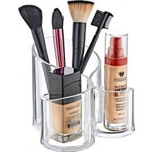 Özgürce Şık 3 Gözlü Makyaj Organizeri, Pratik ve Kullanışlı Tasarım