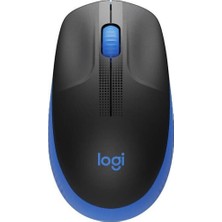 Tuba Toptaş Logitech 910-005909 M191 Mavi Büyük Boy Kablosuz Mouse Optik 1000 Dpı Buton