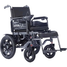 Respirox Rats-01 Akülü Tekerlekli Sandalye Katlanabilir Çift Motorlu 120 kg Taşıma Kapasiteli Engelli & Hasta Sandalyesi