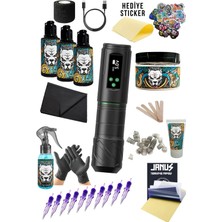 Noxa 3 Profesyonel Dövme Makinesi Seti – Başlangıç ve Uzmanlar Için Tam Kapsamlı Dövme Seti