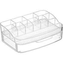 Özgürce Çekmeceli Mika Makyaj ve Takı Organizeri, Şık ve Fonksiyonel Tasarım