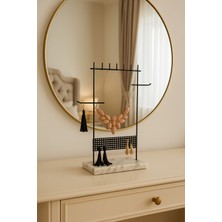 Özgürce Şık ve Fonksiyonel Takı Sergileme Standı, Siyah ve Beyaz Seçeneklerle