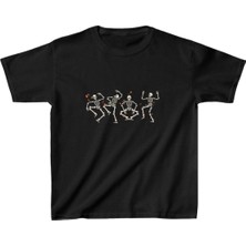 Glam Love Baskılı T-Shirt - Siyah -