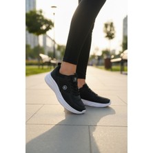 Enoch Kadın File Panelli ve Dalga Tabanlı Spor Ayakkabı