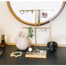 Özgürce Altın Takı Standı ve Düzenleyici, Küpe, Bileklik, Kolye Seti Için Ideal