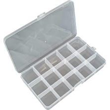 Özgürce Çok Bölmeli Takı Organizer Kutusu, Şeffaf ve Pratik Düzenleyici