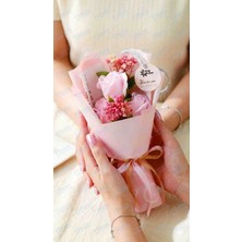 Vizyon Çiçek Çantalı Kokulu Yapay Gul Buketi