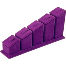 Özgürce Mor Renkli 5'li Yüzüklük Seti, Şık ve Düzenleyici Aksesuar