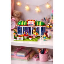 Toha 310 Parça Sweet Girl Tatlı Cafe Yapı Blok Seti – Kız Çocuk Inşa ve Hayal Gücü LEGO Oyuncağı