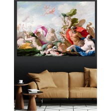 Mushen Studio Neptün'ün Zaferi Deniz Tanrıları Mitoloji Kanvas Tablo