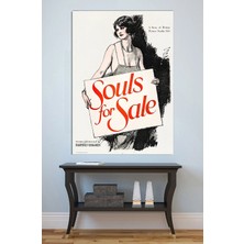 Mushen Studio Souls For Sale Vintage Film Posteri Tablo - Retro Hollywood Sinema Afişi Duvar Sanatı